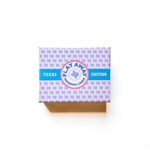 Mahjong Cards - Texas Edition in Blue and Pink